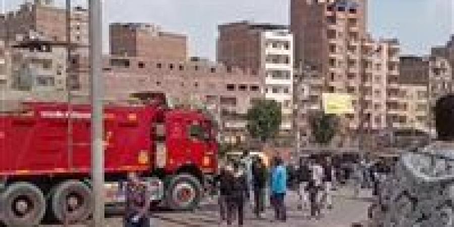 كشف ملابسات مصرع شاب أسفل عجلات القطار فى قرية بالعياط