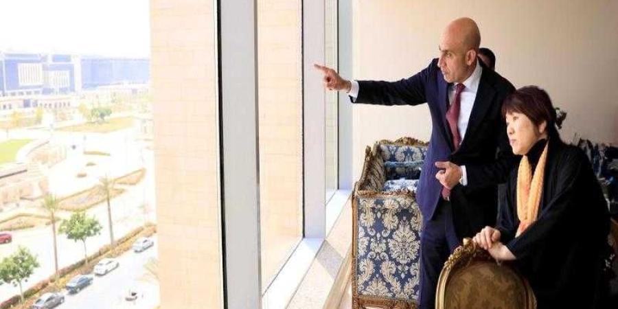 وزيرة التعليم اليابانية تتغزل في العاصمة الإدارية الجديدة