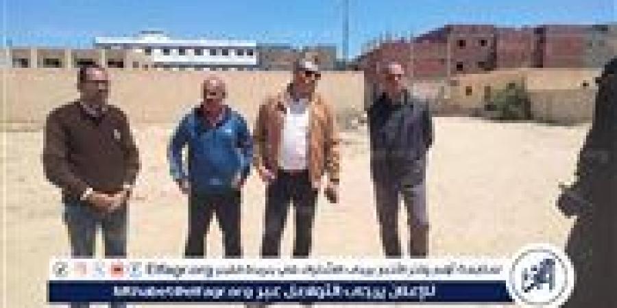 متابعة إدارة الحمام، العلمين من قبل مدير عام الشباب والرياضة بمطروح