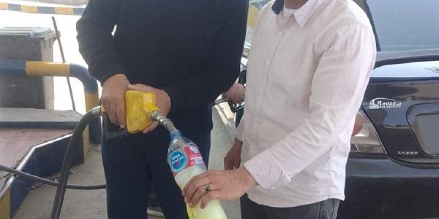 حملات على محطات الوقود لضبط المتلاعبين بالقليوبية