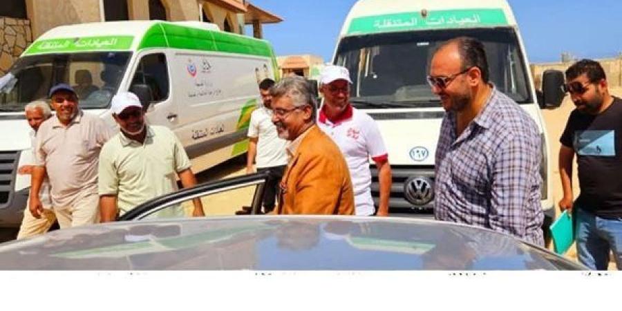 انطلاق قافلة طبية لمدة يومين في شمال سيناء ضمن مبادرة حياة كريمة