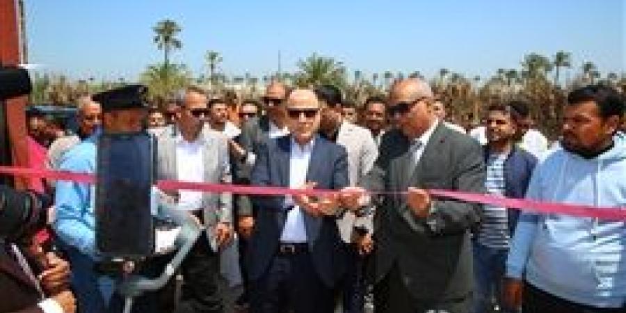 محافظ كفر الشيخ يفتتح محطة رفع صرف صحي قرية الشهابية