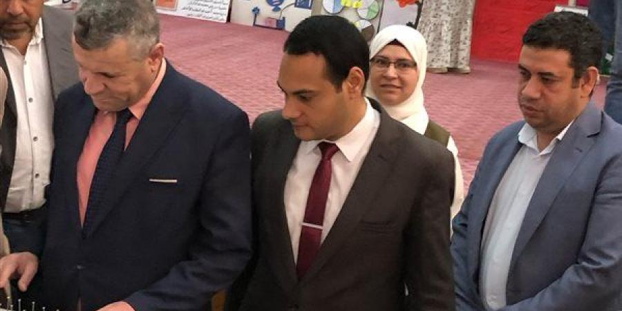 كلية التربية جامعة مدينة السادات تفتتح المعرض السنوي الرابع للوسائل التعليمية