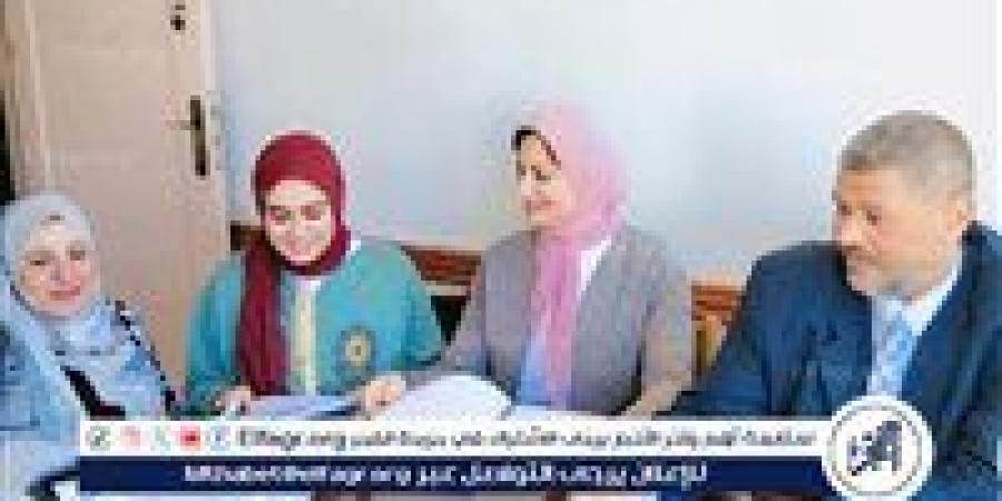 التقييمات النهائية للتدريب الميداني لطلاب المعهد العالي التكنولوجي بمطروح
