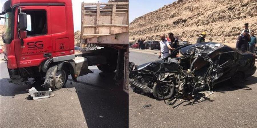 التصريح بدفن جثة شخص توفي في حادث بطريق الأوتوستراد بـ15 مايو