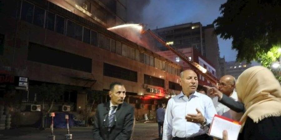 محافظة القاهرة تنفي احترق مقر بنك القاهرة في الأزبكية
