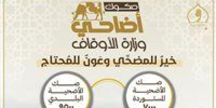 اليوم.. انطلاق حملة صكوك الأضاحي.. البلدي بـ٩٥٠٠ جنيها والمستوردة بـ٧٠٠٠