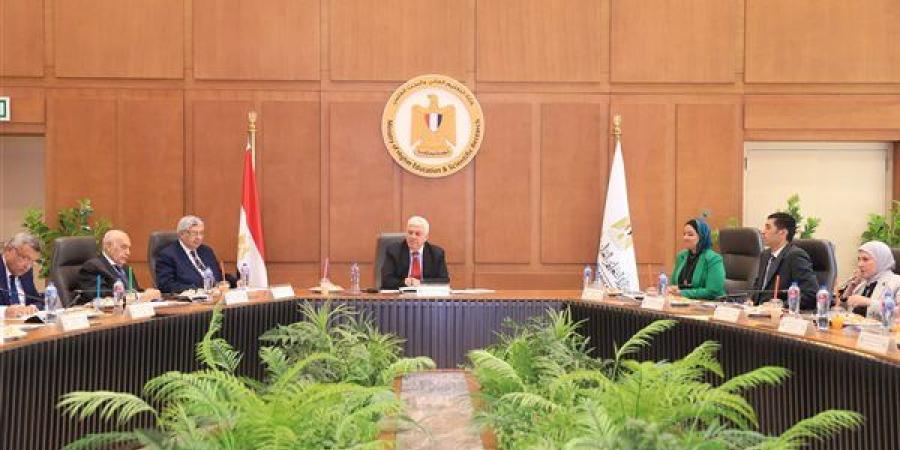 مجلس التخطيط والدراسات لمقرري المجالس النوعية يعقد اجتماعه الأول بأكاديمية البحث العلمي