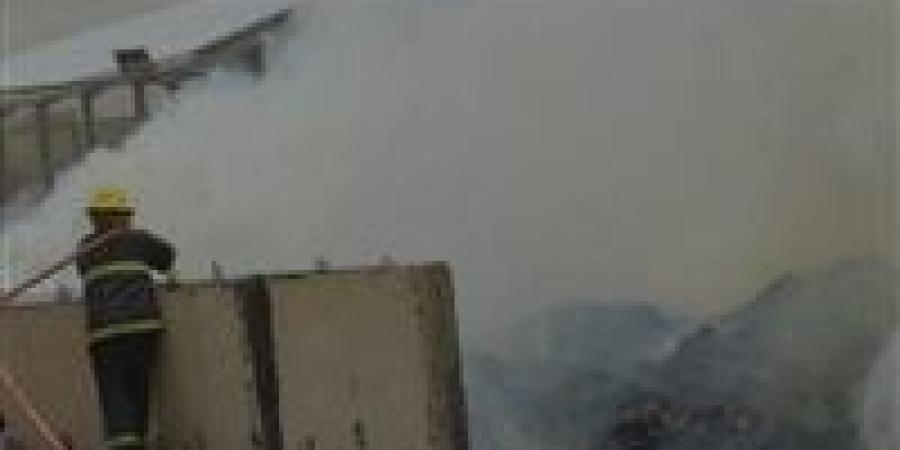 حريق مكبس كراتين يؤدي إلى اختناق 4 أشخاص بسوهاج