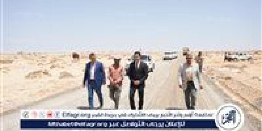 نائب محافظ مطروح يتفقد مشروعات خدمية وتنموية بمركز ومدينة الضبعة