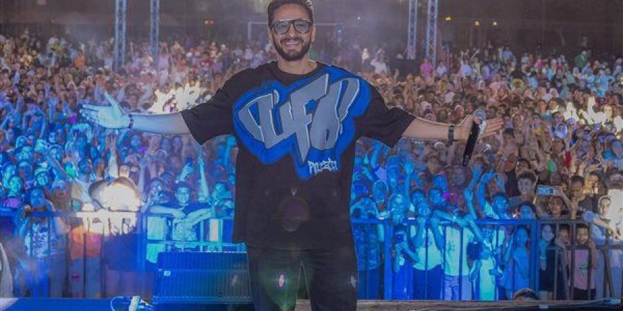حمادة هلال يتألق باضخم حفلات الرييع فى أكتوبر (صور)