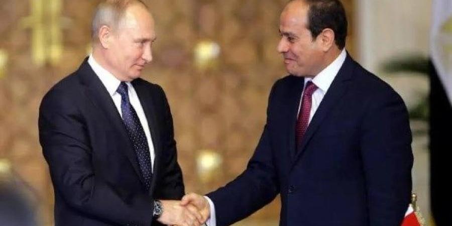 الرئيسان السيسي وبوتين يؤكدان عمق الشراكة الاستراتيجية بين مصر وروسيا