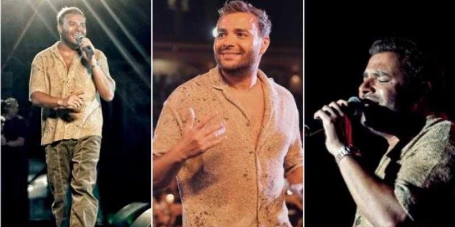 رامي صبري يحيي احتفالية ضخمة في نادي وادي دجلة