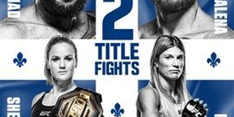 مواجهة حامية على لقب وزن الويلتر تتصدر مشهد المنافسات في UFC 315 في مونتريال