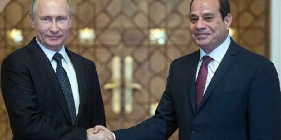 الرئيس الروسي: دائما نتبادل الروئ حول القضايا الاقليمية مع مصر