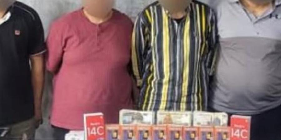 ضبط 3 أشخاص لسرقة هواتف وخزينة فرع إحدى الشركات بأبو النمرس