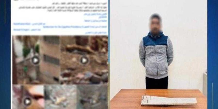 ضبط راعي أغنام اعتدى على كلاب ضالة بعصا مسامير في البحيرة