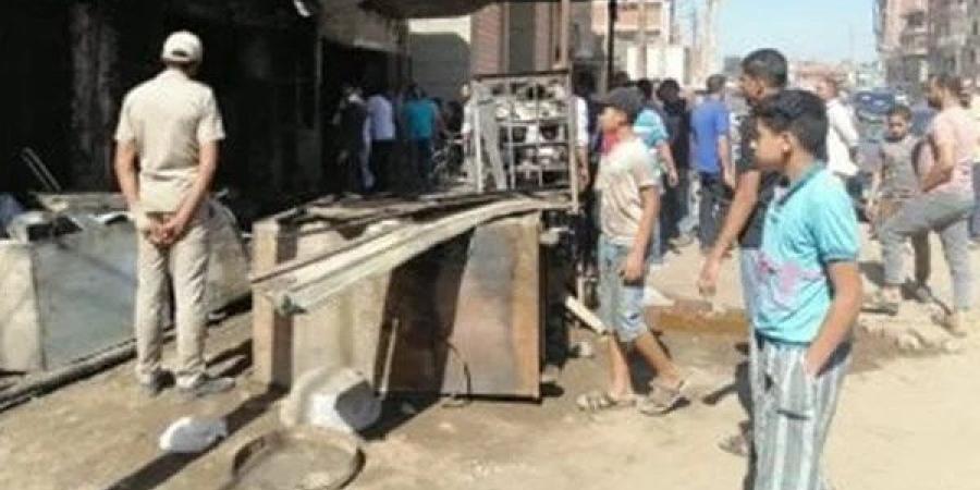 إصابة طالبين وسيدة وحفيدتها في انفجار أسطوانة بوتاجاز أمام مدرسة بكرداسة