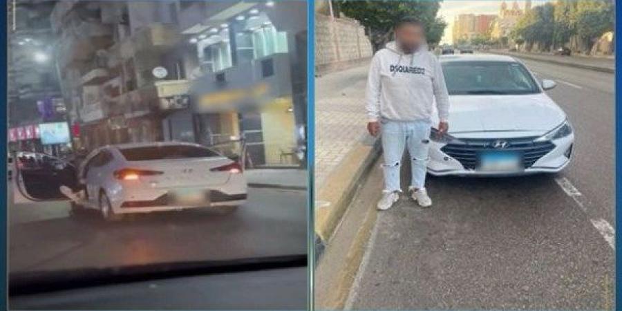 “استعراض متهور بدون رخصة”.. ضبط قائد سيارة عرّض حياة المواطنين للخطر بالإسكندرية