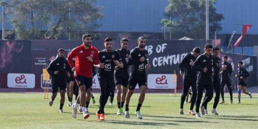 الأهلي يختتم تدريباته استعدادًا لمواجهة سيراميكا كليوباترا بـ دوري نايل