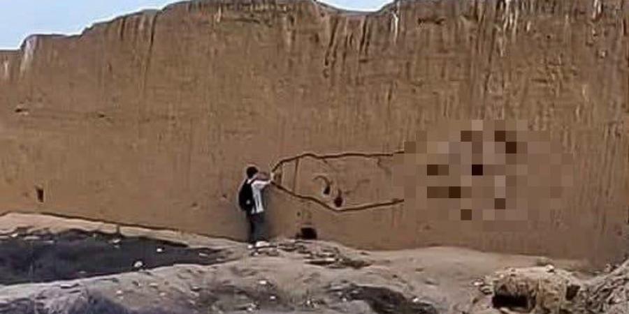 رسوم بذيئة تعبث بموقع "تشان تشان" التاريخي في البيرو