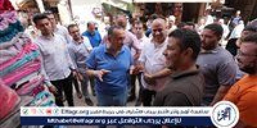 محافظ أسيوط يتفقد نتائج حملة إزالة الإشغالات بالقيسارية والسكة الجديدة بحي غرب