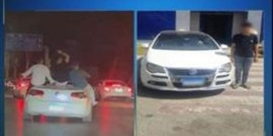 القبض على قائد سيارة لقيامه بأداء حركات استعراضية بالشرقية