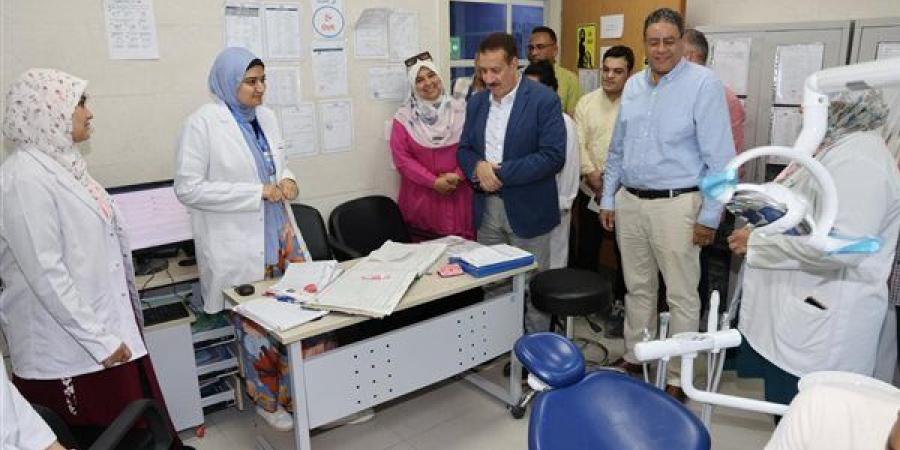 محافظ المنوفية يتفقد ميدان الإسعاف بشبين الكوم ويوجه بالحفاظ على أعمال التطوير