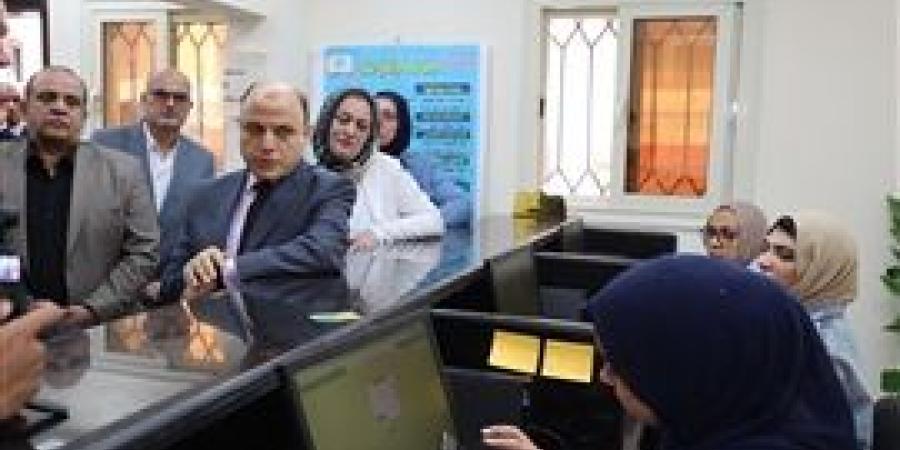 محافظ كفر الشيخ يفتتح مركز خدمة مواطنين إبشان التمويني المطور بييلا