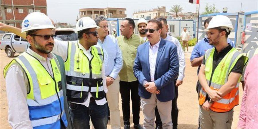 محافظ المنوفية يتفقد إنشاءات مستشفى الشهداء الجديدة ويوجه بتسريع معدلات الأداء