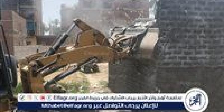 إزالة 50 حالة تعدي بمراكز أبوتيج وأسيوط ومنفلوط واسترداد 798 فدان أملاك دولة
