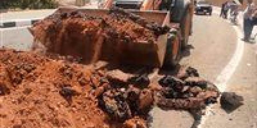 إنهيار جزئى بكوبرى خزان أسوان البديل.. محافظ أسوان يشكل لجنة هندسية متخصصة للمعاينة الميدانية