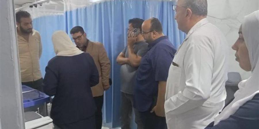 مصطفى النعماني يتفقد مستشفيات منوف العام
