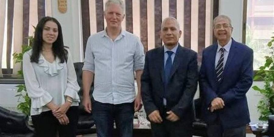 وفد الماني يزور “البحوث الزراعية” لبحث سبل التعاون في مجال معالجة المياه