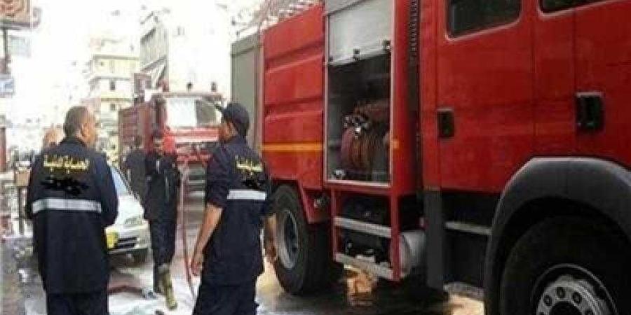 مصرع 3 أشخاص وإصابة 3 آخرين فى حريق هائل بمخزن خردة بالدقهلية