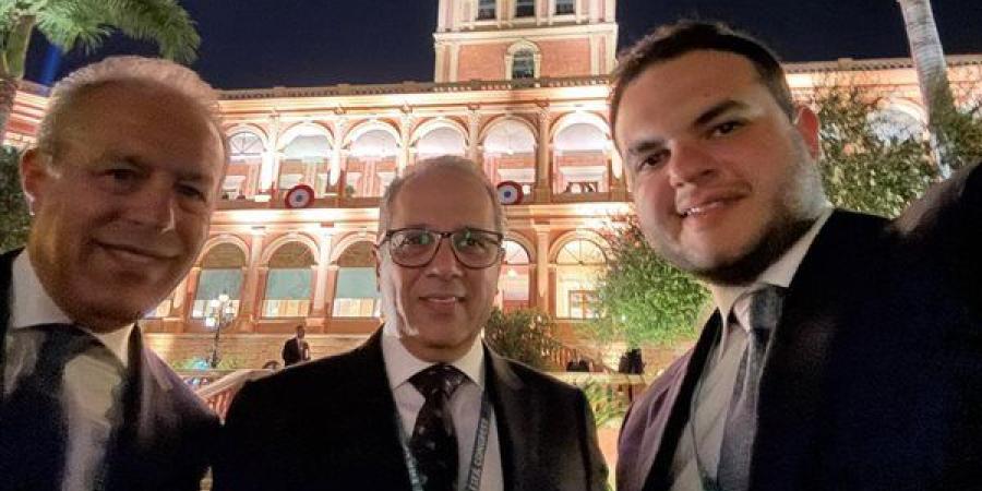 وفد اتحاد الكرة يلبي دعوة رئيس باراجواي على هامش المشاركة في كونجرس فيفا