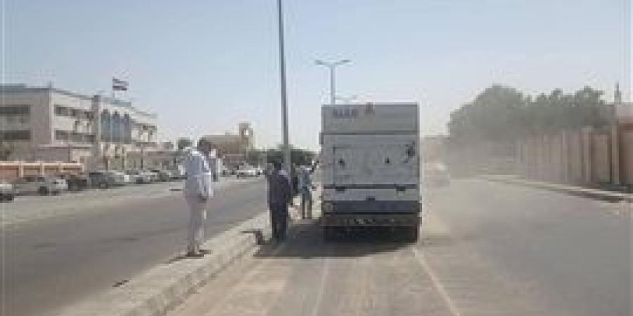 تكثيف حملات النظافة وتجميل الأحياء في طور سيناء