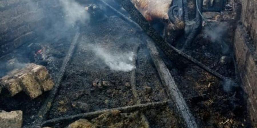 بعد زفاف أحدهم بيوم.. حريق التهم منازل متجاورة في السماينة بـنجع حمادي