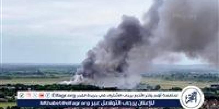 3 قتلى بحريق ضخم في قاعدة جوية بريطانية سابقة