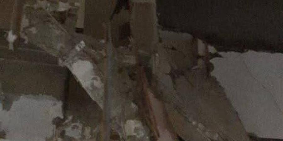 انهيار جزئي بمنزل قديم دون وقوع إصابات في مركز المراغة بسوهاج