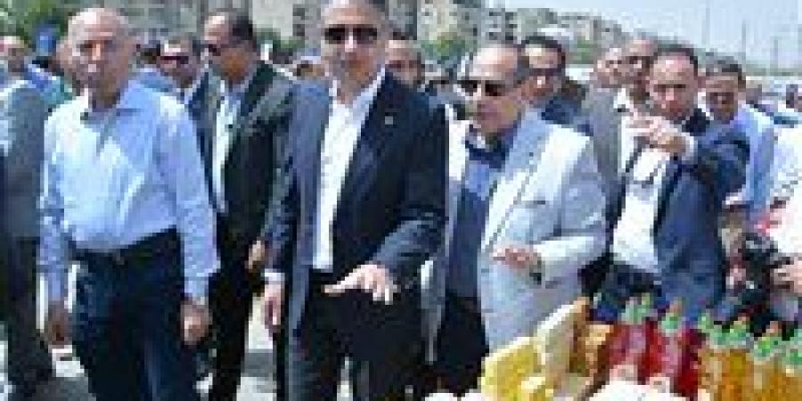 وزير التموين ومحافظ القاهرة يفتتحان سوق اليوم الواحد بمدينة نصر وإعلان بدء المرحلة الثانية بالمحافظات