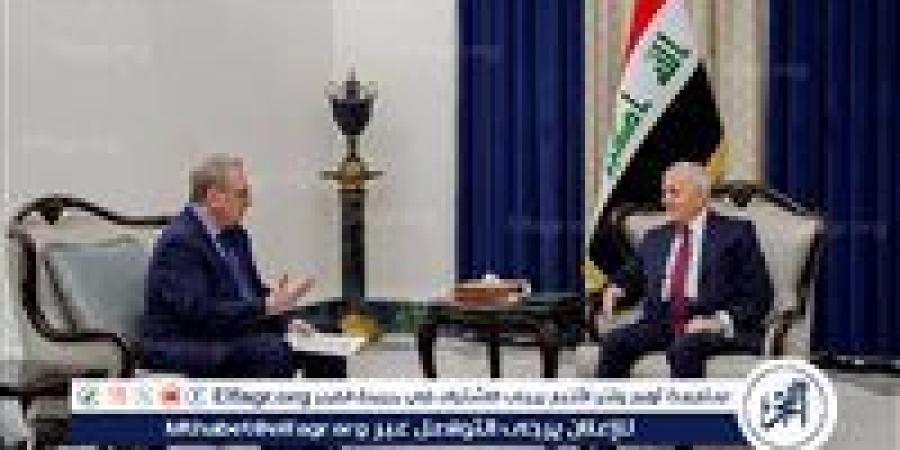 الرئيس العراقي يتسلم رسالة خطية من نظيره الروسي