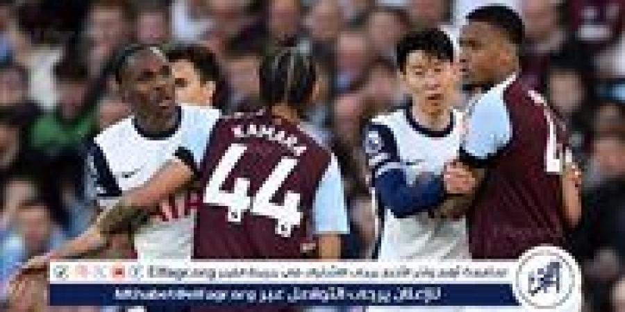 أستون فيلا يتفوق على توتنهام هوتسبير بثنائية في الدوري الإنجليزي