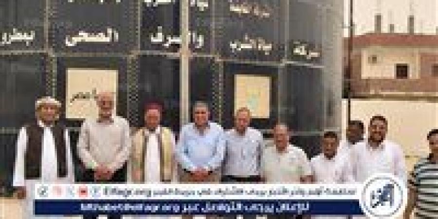 لهذا السبب رئيس مركز ومدينة سيوة يتفقد قرية المراقي