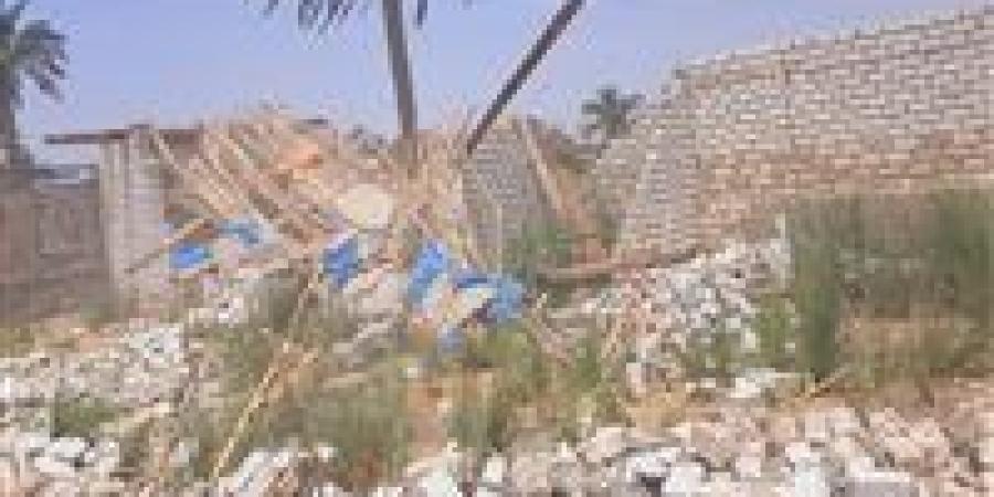 سكرتير عام محافظة الأقصر يقود حملة مكبرة لإزالة التعديات بأرمنت