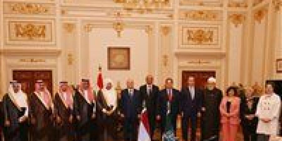 جبالي يستقبل رئيس مجلس الشورى السعودي.. ويؤكد موقف مصر الثابت من القضية الفلسطينية (صور)