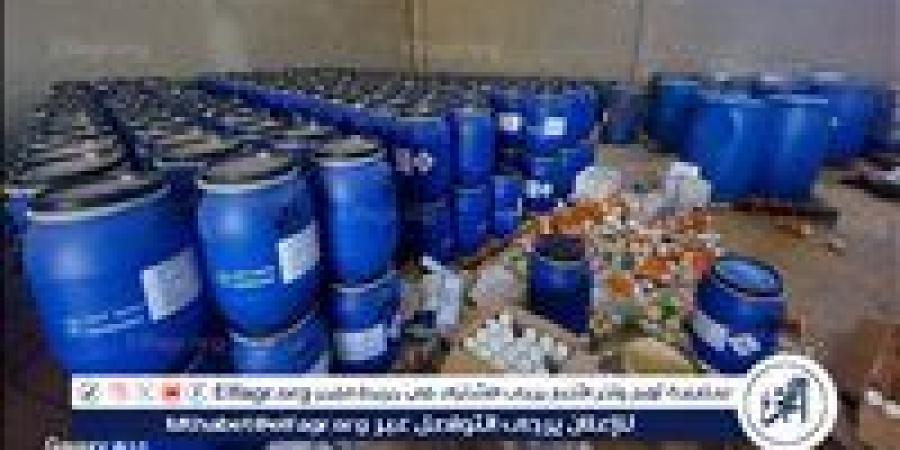 محافظ الدقهلية: ضبط مخزن لتعبئة مبيدات زراعية منتهية الصلاحية ومجهولة المصدر بالمنطقة الصناعية بجمصه