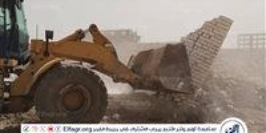 إزالة 850 حالة تعدٍ على الأراضي الزراعية وأملاك الدولة والبناء المخالف