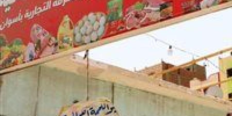 جولة مفاجئة لمحافظ أسوان بالمعرض الدائم بإدفو