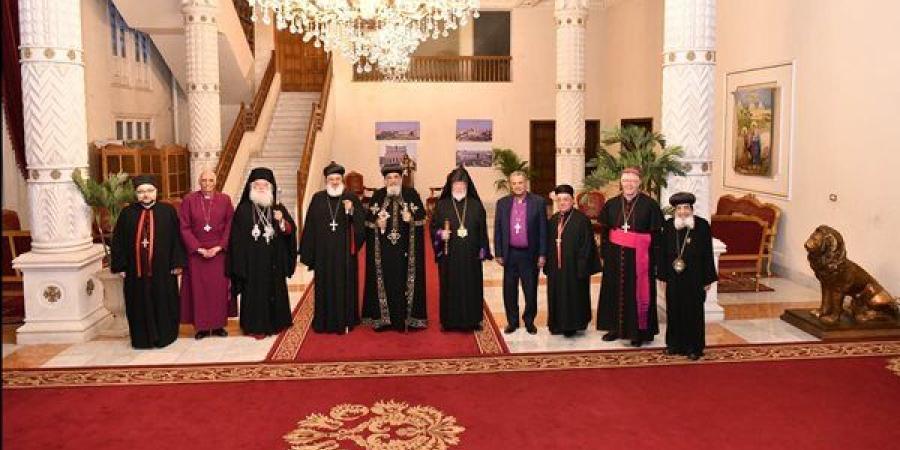رئيس الطائفة الإنجيلية يشارك في احتفالية مرور 17 قرنا على مجمع نيقية بالكاتدرائية المرقسية